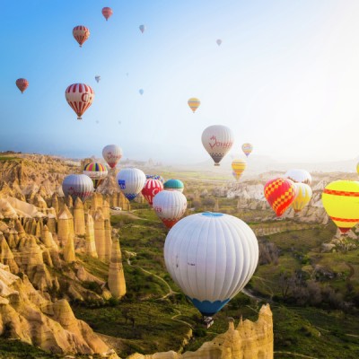Flying Around Cappadocia Sky
