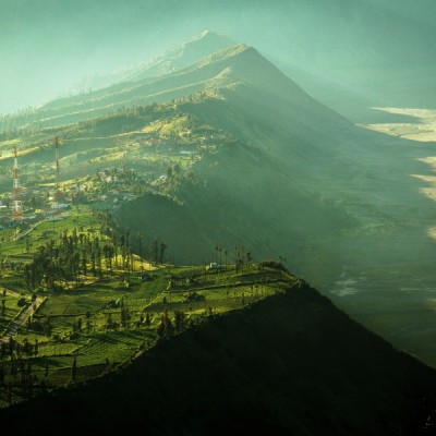 Mountain village of Cemoro Lawang.