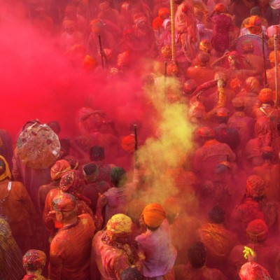 CELEBRATION OF HOLI FESTIVAL