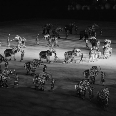 Dancing Elephants of Kyaukse