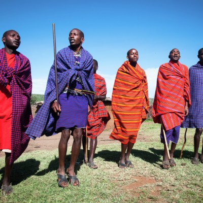 Masais of Maasai Mara
