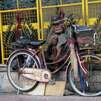 Oldman and His Bike