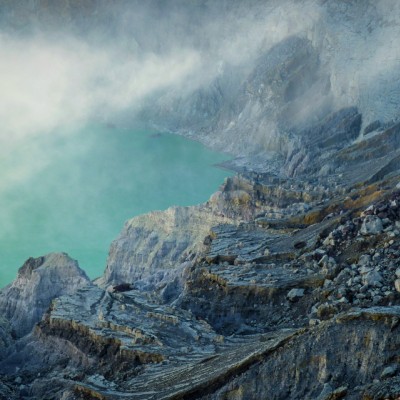 Ijen Crater Wall