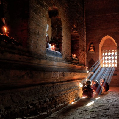 Novice under natural beam