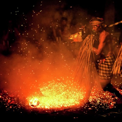 fiery dance