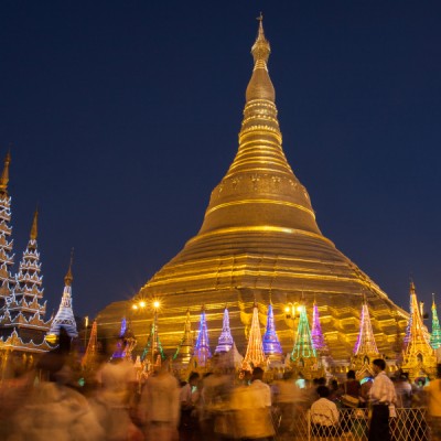 The Shwedagon Pagoda
