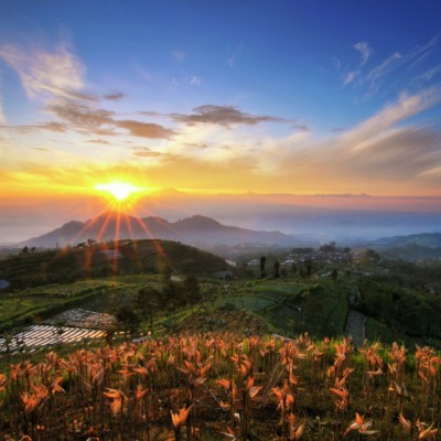 Amazing Sunrise from Kaliangkrik