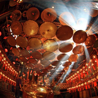 in the temple