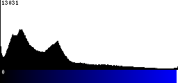 Blue Histogram