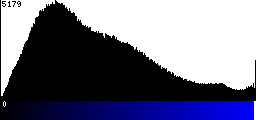 Blue Histogram