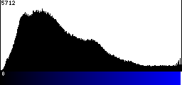 Blue Histogram