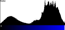 Blue Histogram