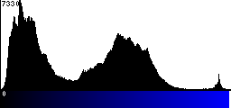 Blue Histogram
