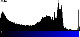 Blue Histogram
