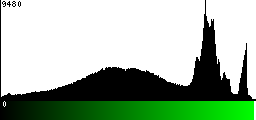 Green Histogram