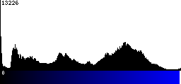 Blue Histogram