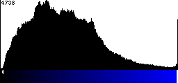Blue Histogram