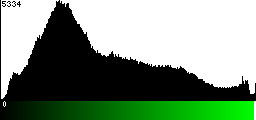 Green Histogram