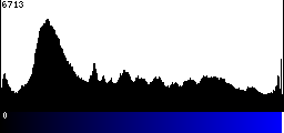 Blue Histogram