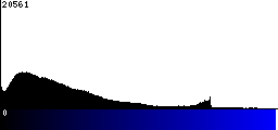 Blue Histogram