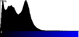 Blue Histogram