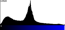 Blue Histogram