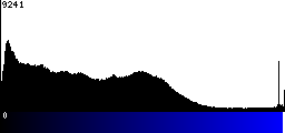 Blue Histogram