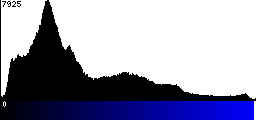 Blue Histogram