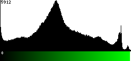 Green Histogram