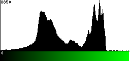 Green Histogram