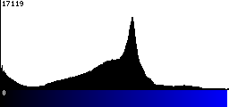 Blue Histogram