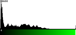 Green Histogram