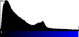 Blue Histogram