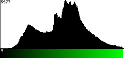 Green Histogram