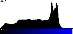 Blue Histogram