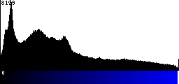 Blue Histogram