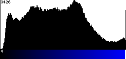 Blue Histogram