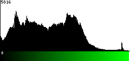 Green Histogram