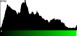 Green Histogram