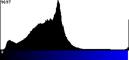 Blue Histogram