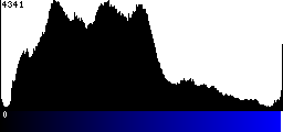 Blue Histogram