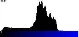 Blue Histogram