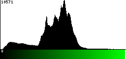 Green Histogram
