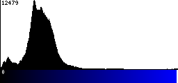 Blue Histogram
