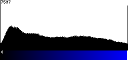 Blue Histogram
