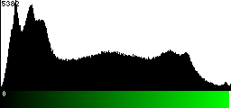 Green Histogram