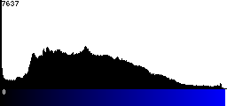 Blue Histogram