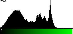 Green Histogram