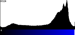 Blue Histogram