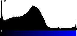 Blue Histogram